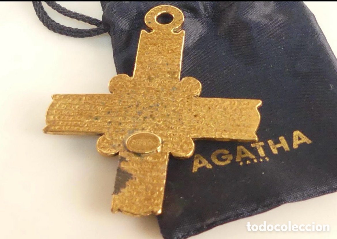 Antig&uuml;edades: CRUZ AGATHA PARIS VINTAGE - Foto 8