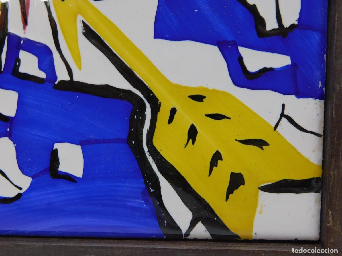 Antig&uuml;edades: AZULEJO SALVADOR DAL&Iacute; - FLECHAS CARDINALES - Foto 6