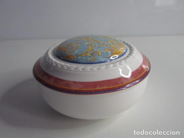 Antig&uuml;edades: PRECIOSA CAJITA BOMBONERO JOYERO DE PORCELANA VILLEROY & BOCH SERIE VIVALDI