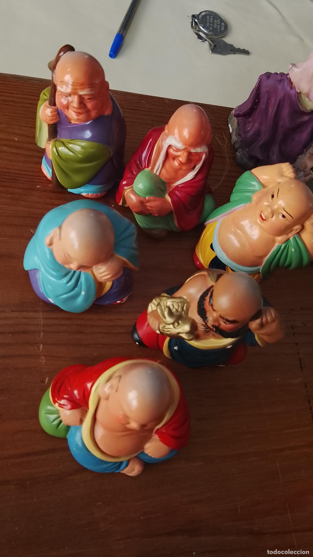 Antig&uuml;edades: 6 BUDAS DE LA SUERTE RARO MODELO VER SELLO