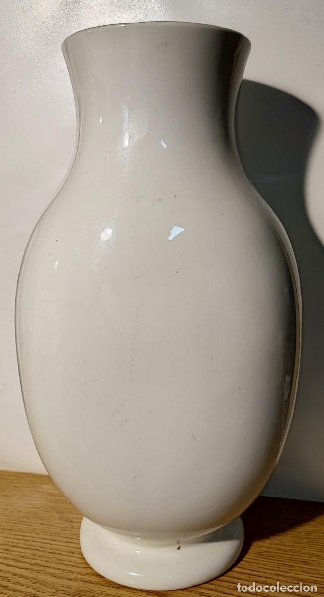 Antig&uuml;edades: JARRON GRANDE BLANCO - CARTUJA PICKMAN SEVILLA