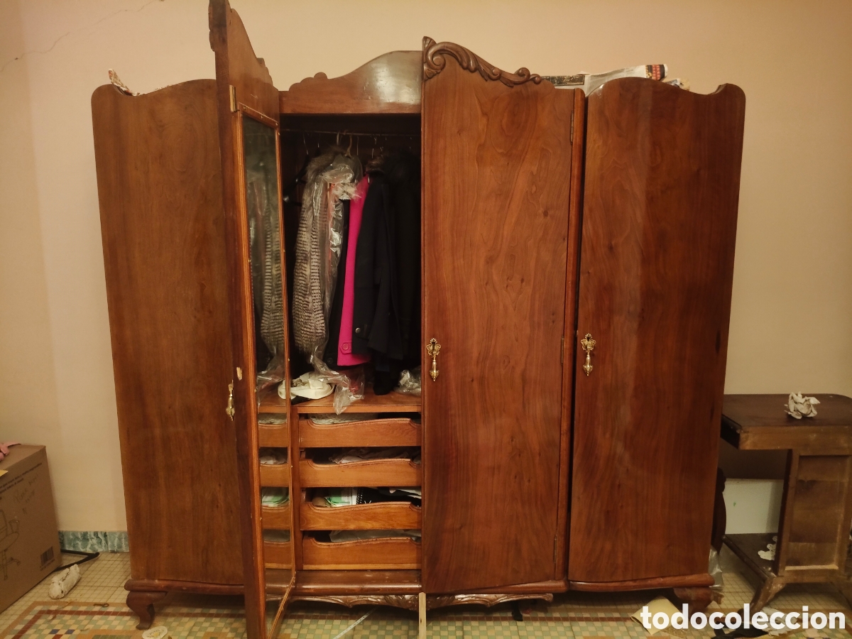 Antig&uuml;edades: Conjunto dormitorio cama