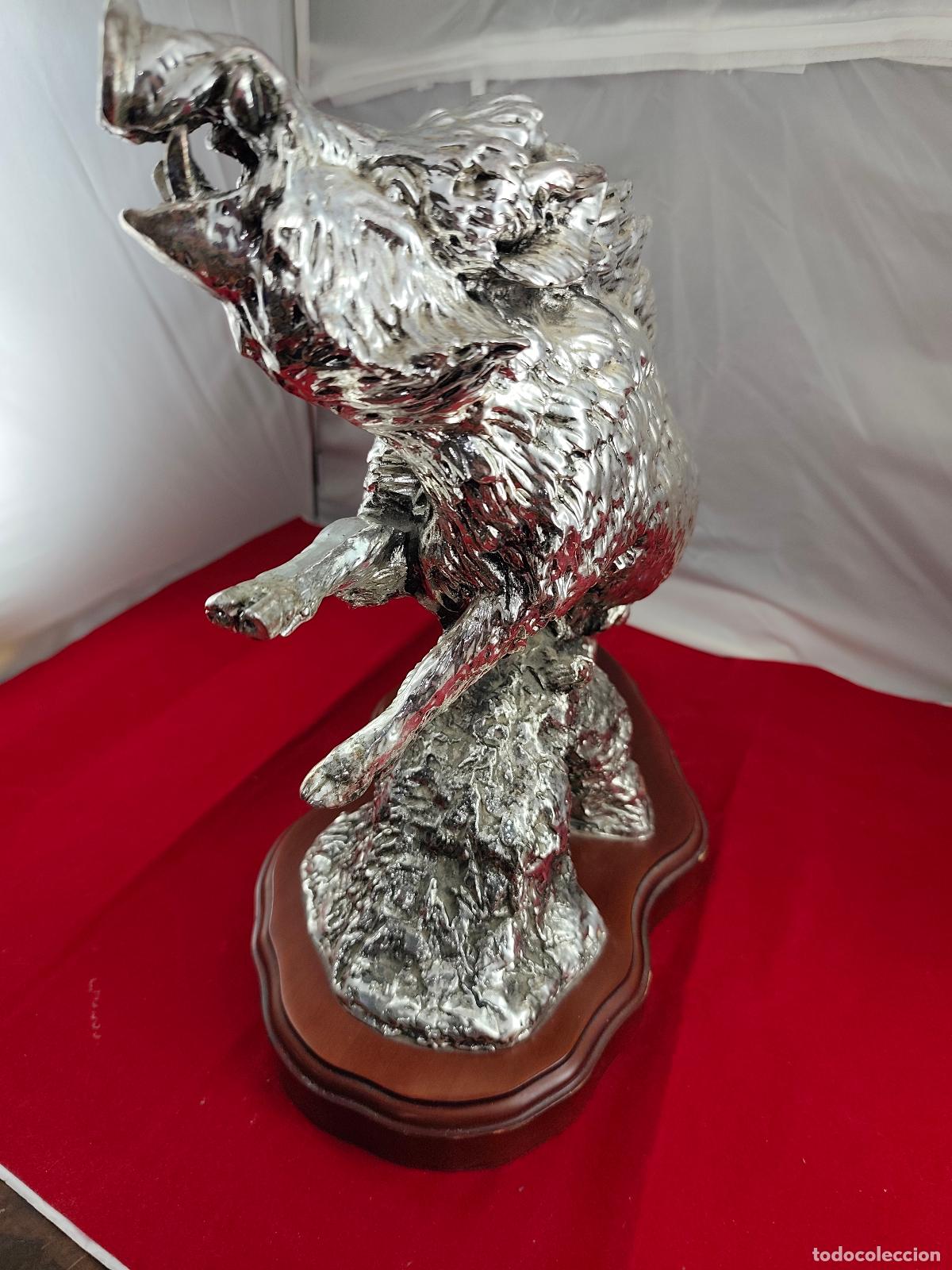 Antig&uuml;edades: Jabali con laminado de plata de ley - Foto 3