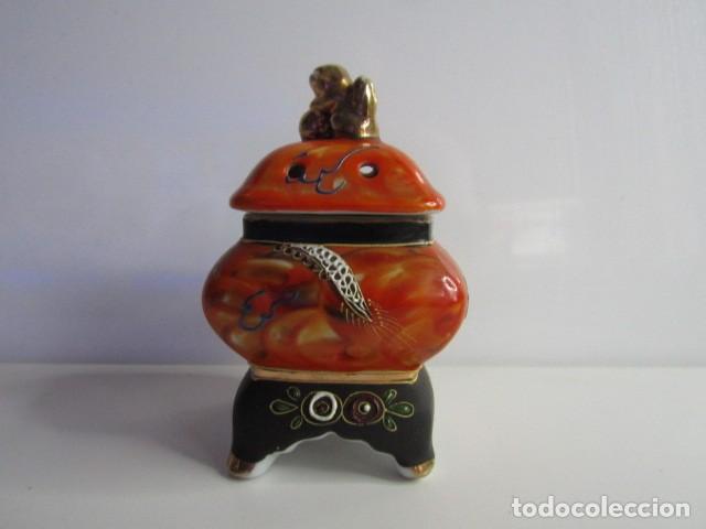 Antiques: PRECIOSO INCENSARIO O QUEMADOR DE INCIENSO JAPONES NIPPON TOKUSEI