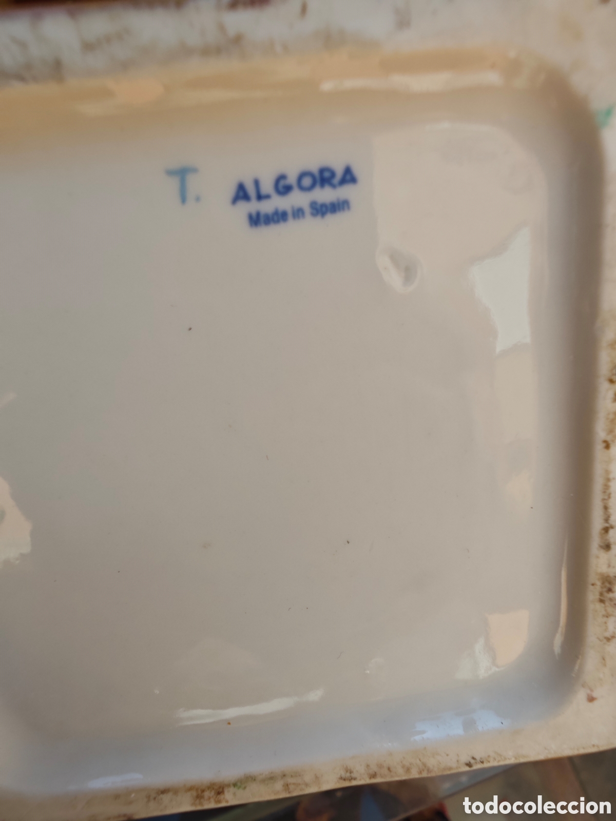 Antig&uuml;edades: Figura de porcelana marca Algora - Foto 7