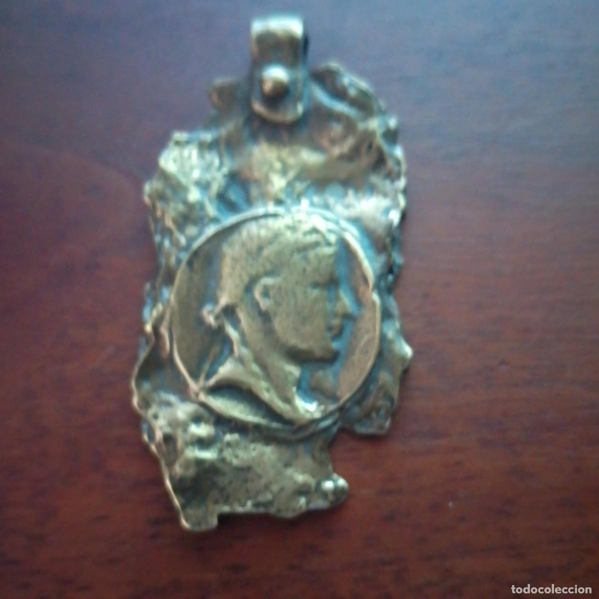 Antig&uuml;edades: Medallon de bronce Napole&oacute;n Bonaparte