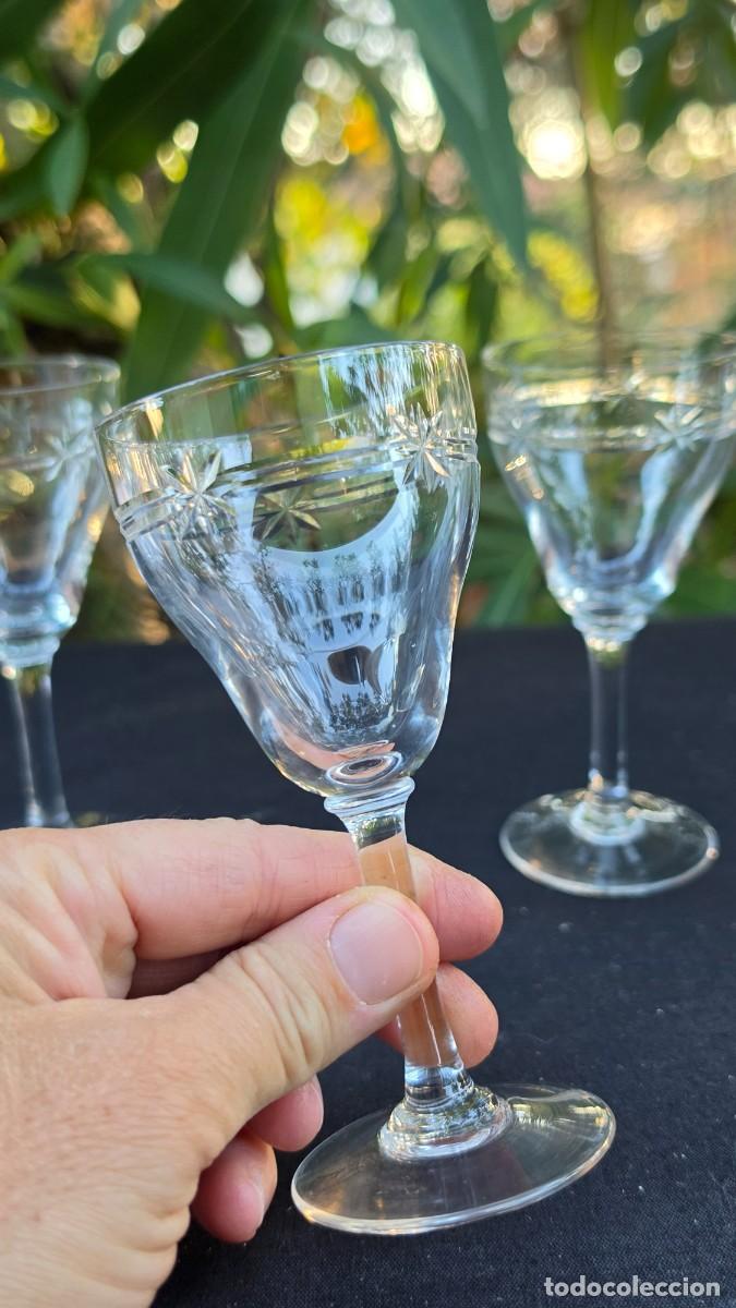 Antig&uuml;edades: Copa de Cristal de Saint-Louis Modelo Rolland (12 cm) &ndash; Cristaler&iacute;a Francesa Antigua XIX-XX, Copa Po