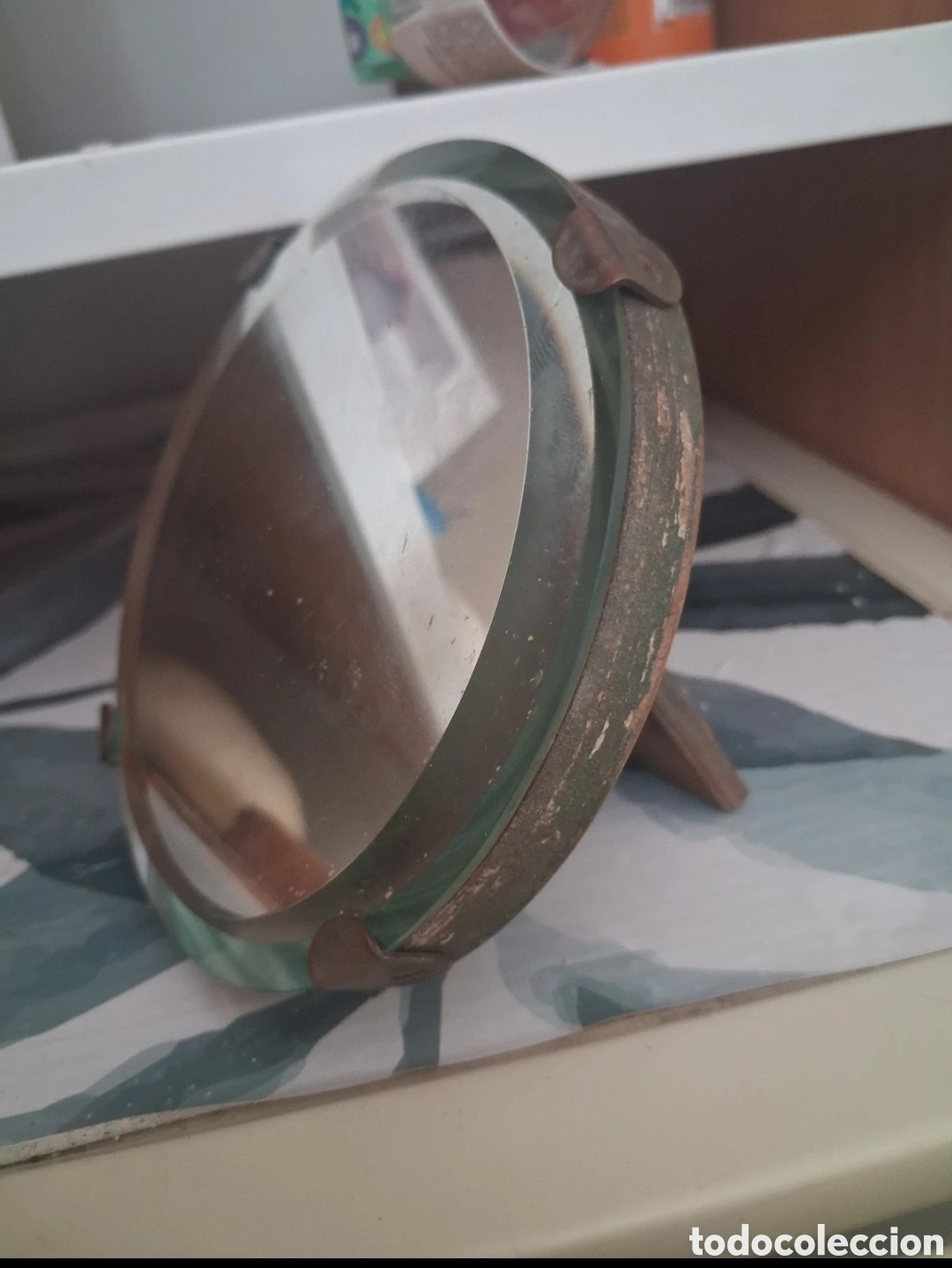 Antig&uuml;edades: Espejo biselado resistente - Foto 3