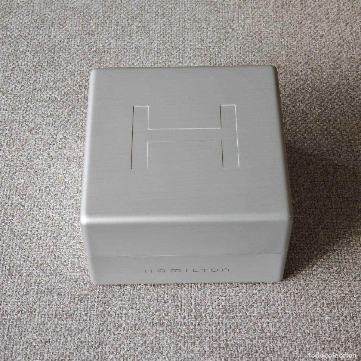 Antig&uuml;edades: HAMILTON caja reloj vintage montre boite orologio scatola watch box
