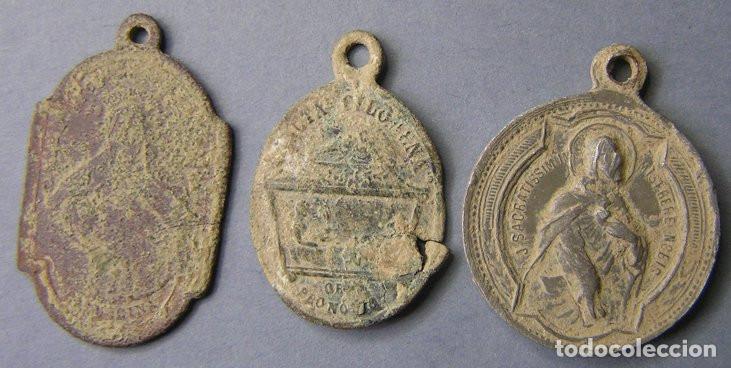Antig&uuml;edades: LOTE MEDALLITAS RELIGIOSAS - Foto 2