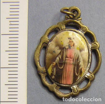Antig&uuml;edades: MEDALLA DE LA VIRGEN MAR&Iacute;A - Foto 1