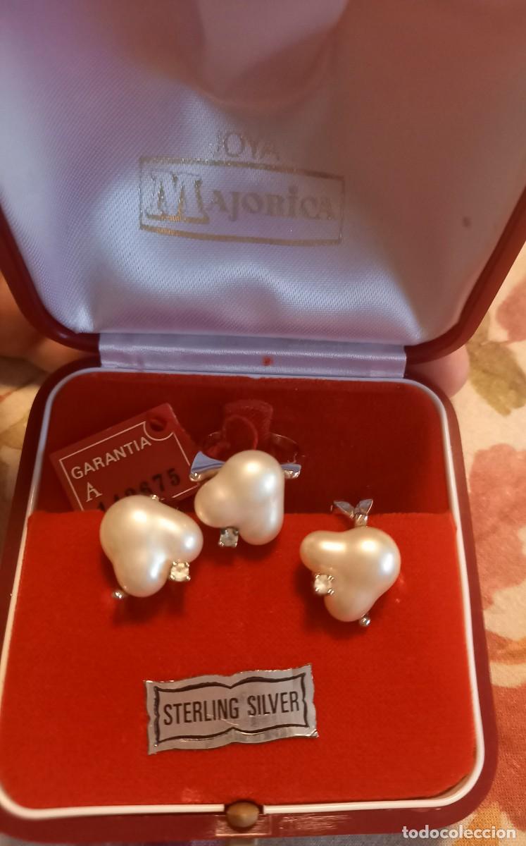 Antig&uuml;edades: Conjunto vintage en plata de ley de Maj&oacute;rica