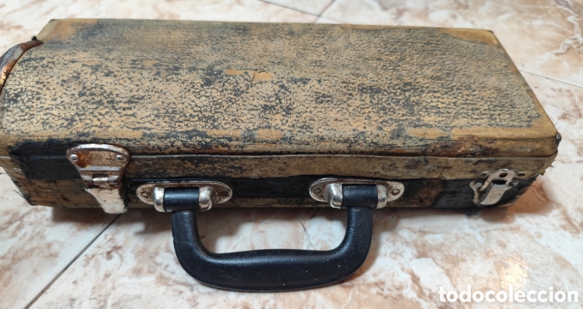 Antig&uuml;edades: Clarinete Antiguo de Madera(Karl Hammrschmidt)