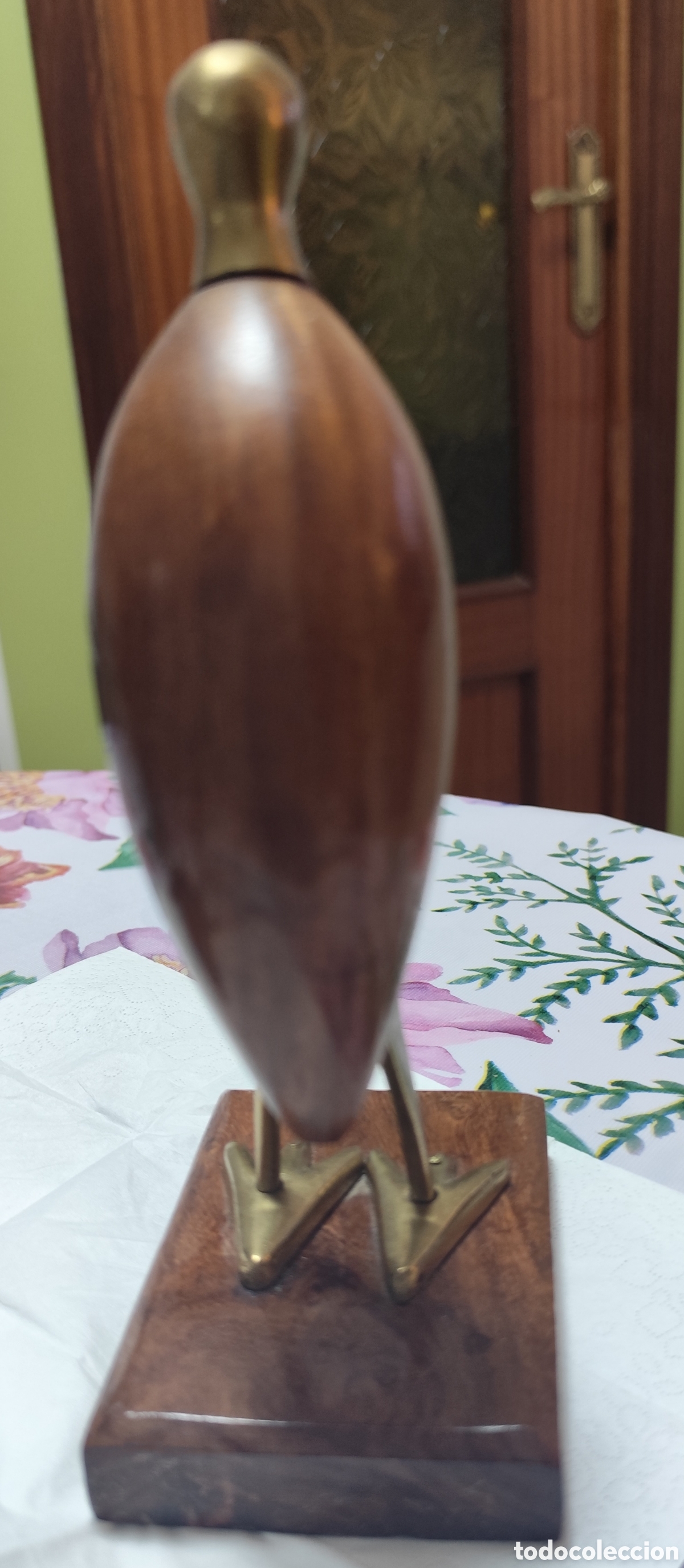 Antig&uuml;edades: Figura de p&aacute;jaro vintage. - Foto 2