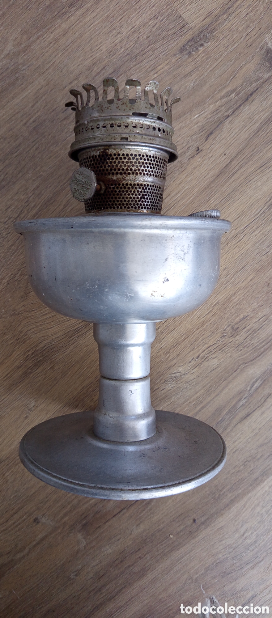 Antig&uuml;edades: Antiguo quinqu&eacute;/ lampara marca Aladino