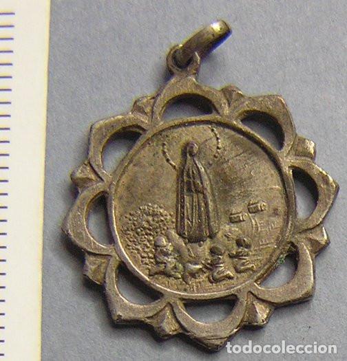 Antig&uuml;edades: MEDALLA DE LA VIRGEN DE F&Aacute;TIMA - Foto 1