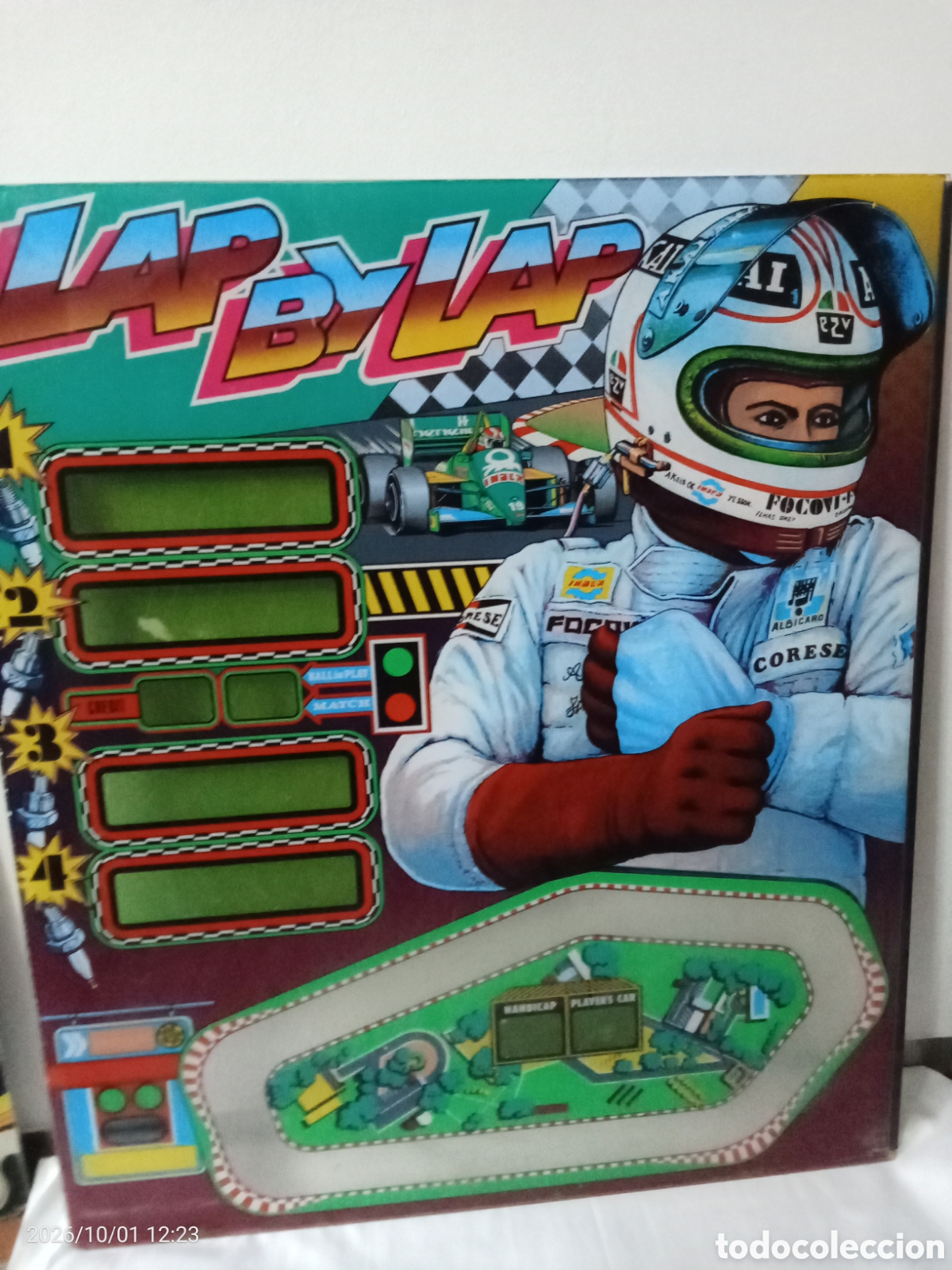Antig&uuml;edades: Cristal Pinball Lap By Lap 60x 70