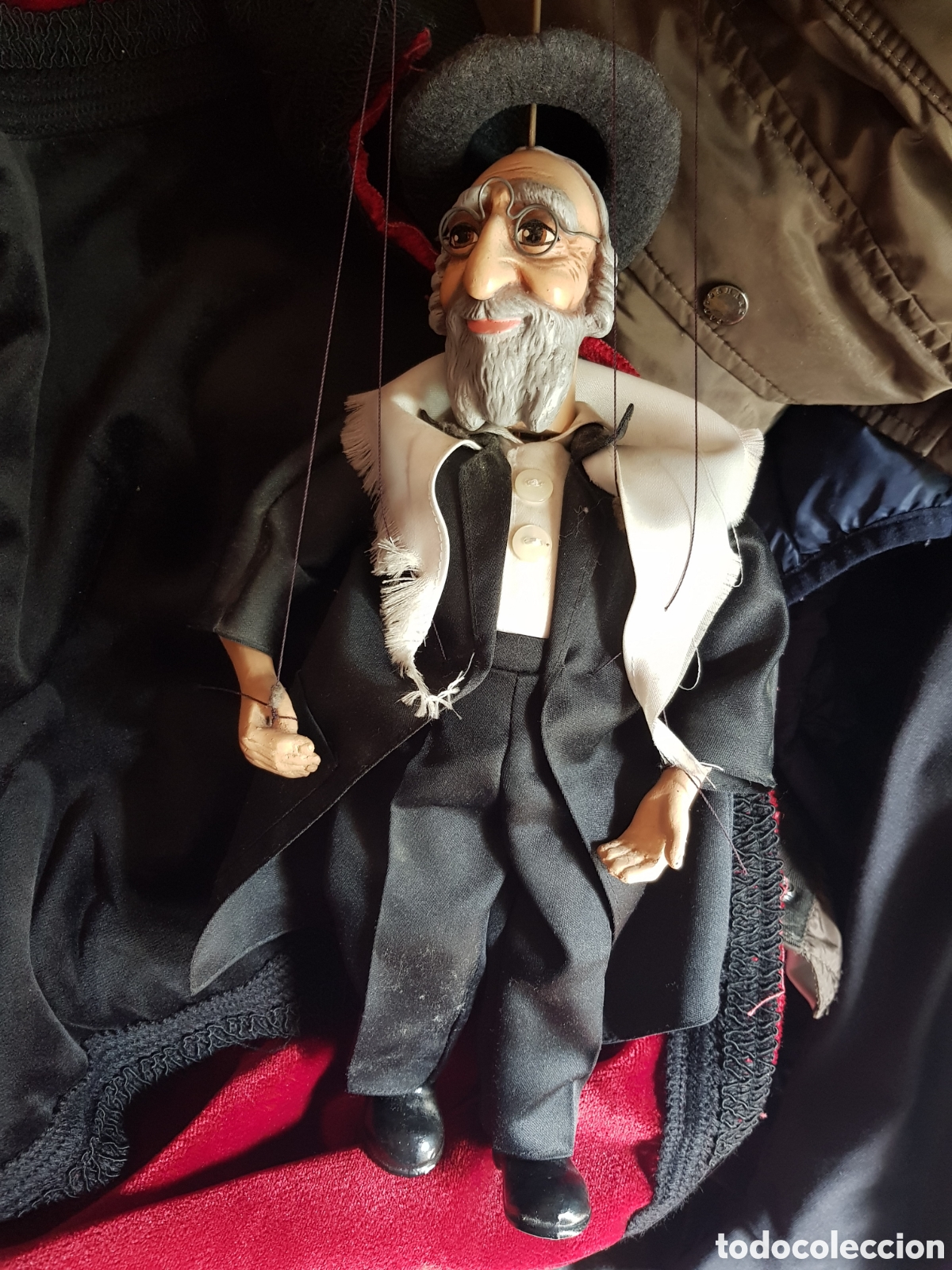 Antig&uuml;edades: ANTIGUA MARIONETA DE UN RABINO