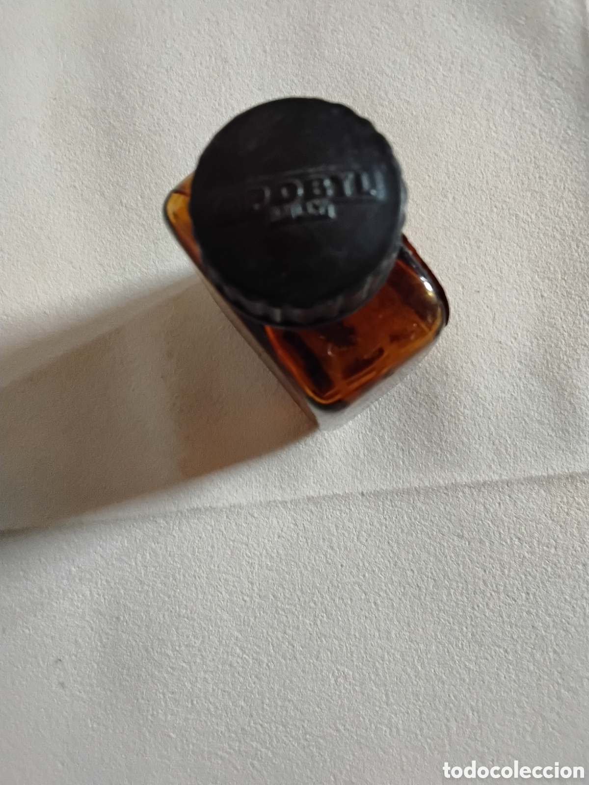Antig&uuml;edades: FRASCO DE MEDICAMENTO OPOBYL BAILLY - Foto 3