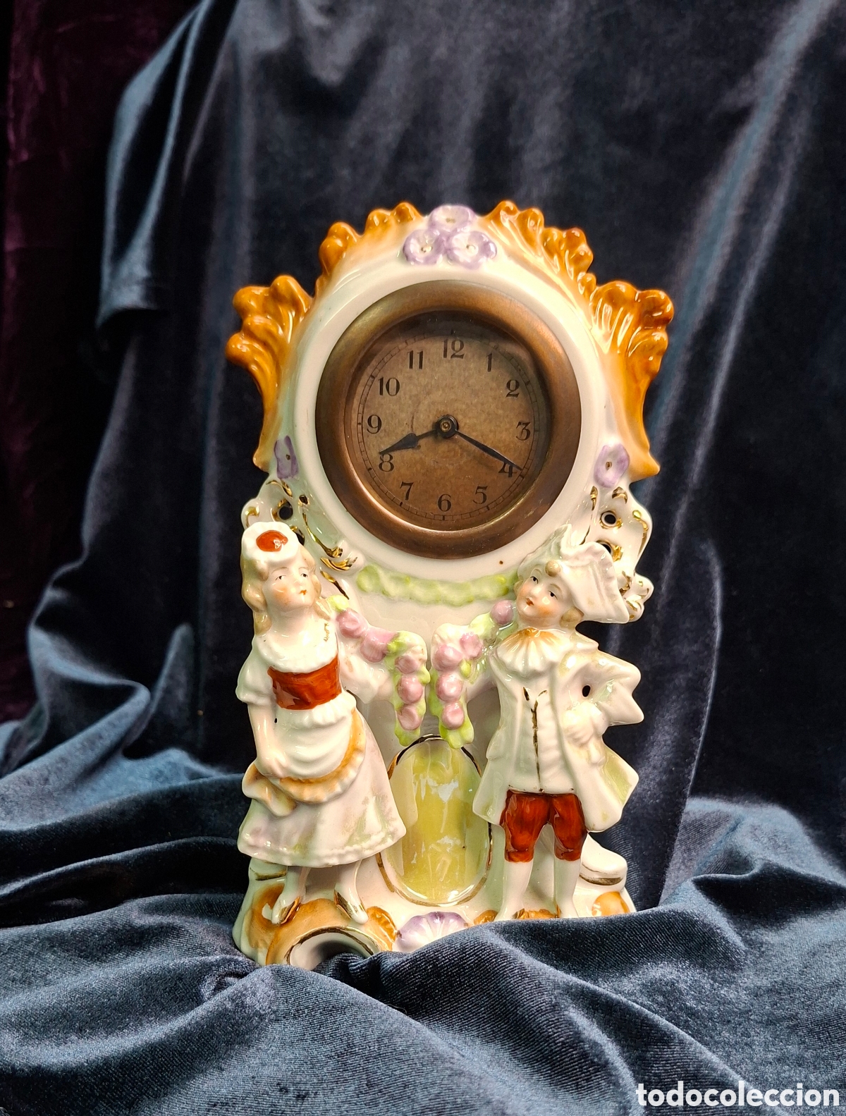 Antig&uuml;edades: Reloj de biscuit de principios del Siglo XX
