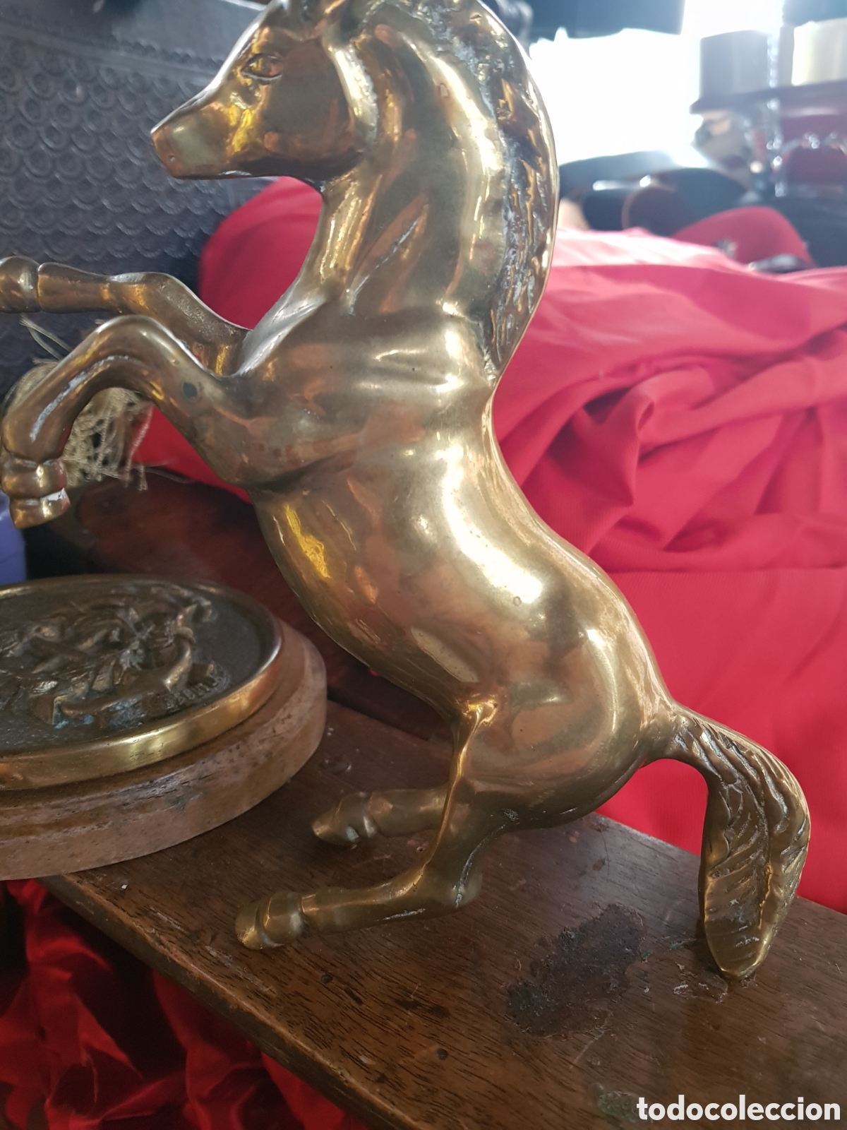 Antig&uuml;edades: ANTIGUO CABALLO DE BRONCE - Foto 3
