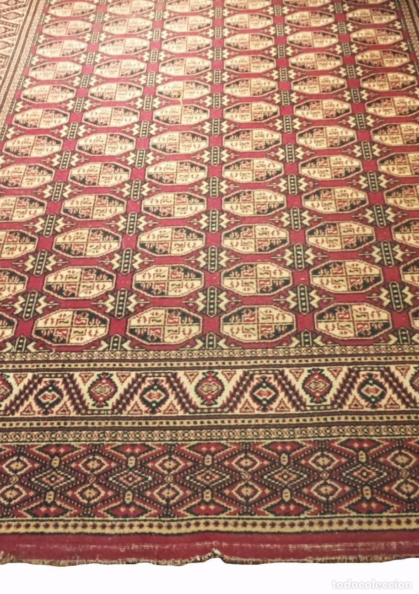 Antig&uuml;edades: ALFOMBRA ORIENTAL MOTIVOS GEOMETRICOS