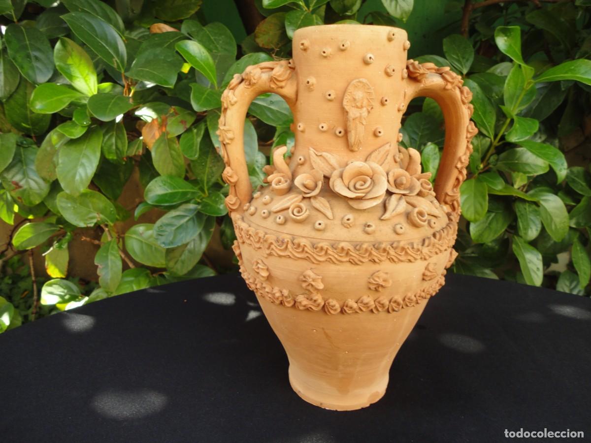 Antig&uuml;edades: Alfarer&iacute;a mallorquina: Gerra brodada de Felanitx