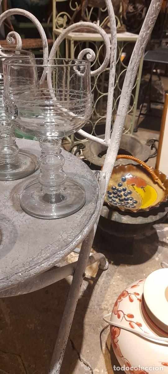 Antig&uuml;edades: COPAS DE CRISTAL DE LA FIRMA DE MODA LOEWE - Foto 4