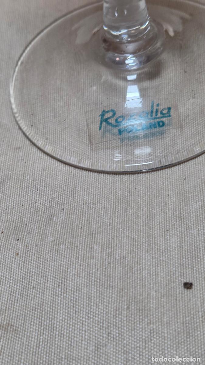 Antig&uuml;edades: portavela de cristal vintage - Foto 2