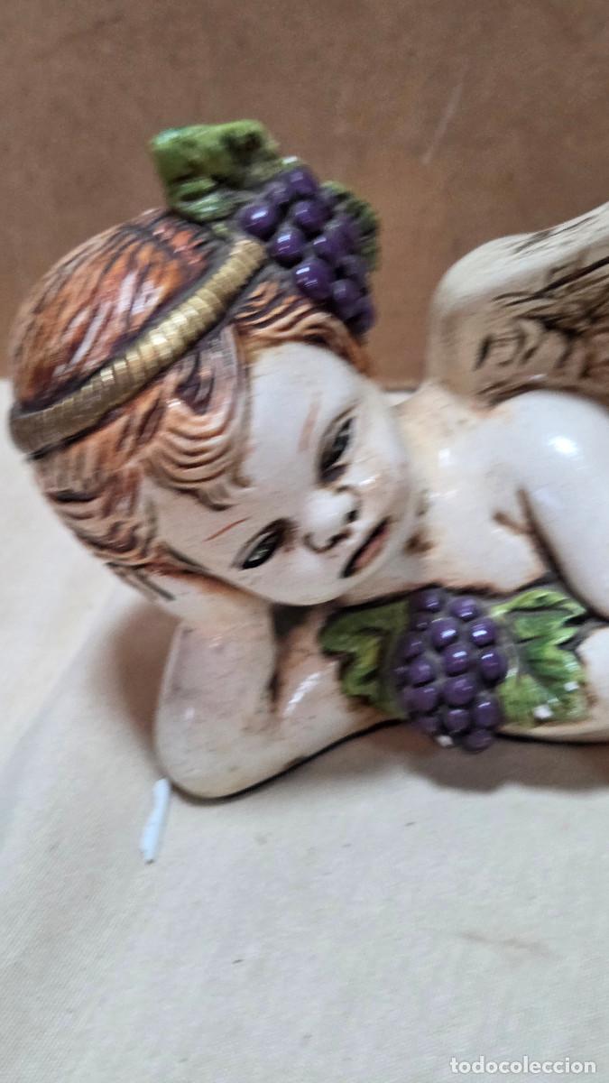 Antig&uuml;edades: figura de angel acostado - Foto 3