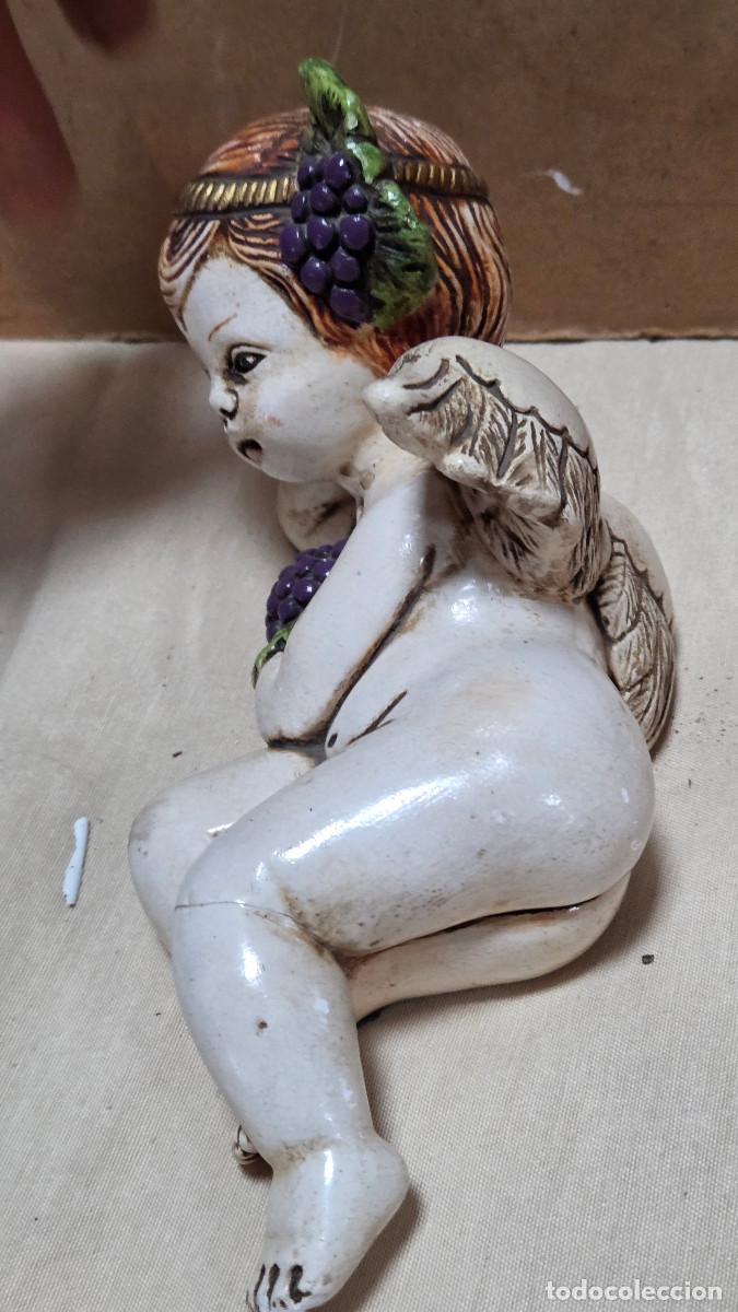Antig&uuml;edades: figura de angel acostado - Foto 7