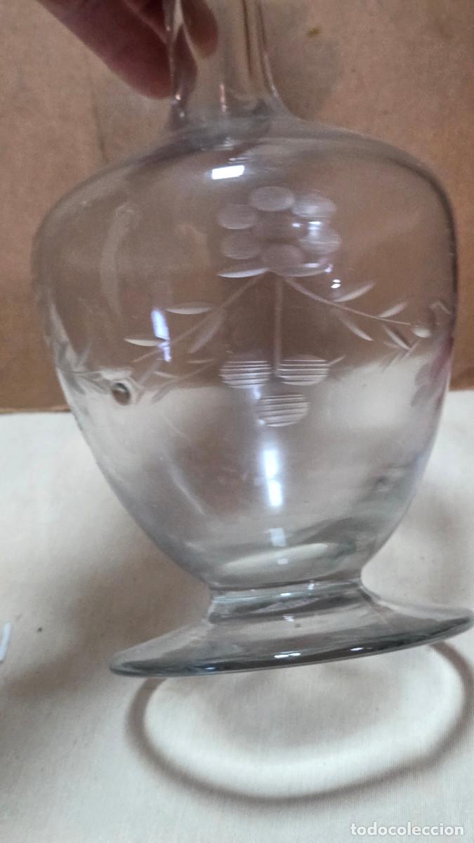 Antig&uuml;edades: botella de cristal antigua - Foto 3
