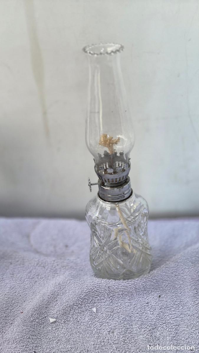Antig&uuml;edades: quinque de cristal antiguo - Foto 1