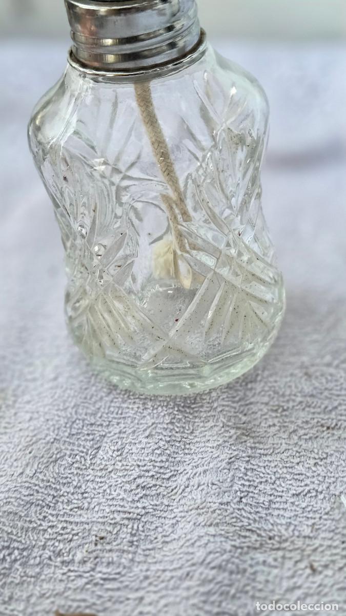 Antig&uuml;edades: quinque de cristal antiguo - Foto 4