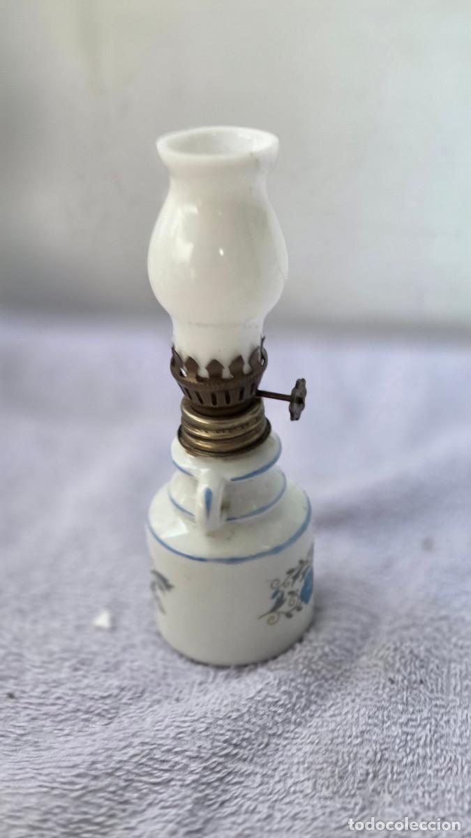 Antig&uuml;edades: quinque de cristal coleccionable - Foto 1