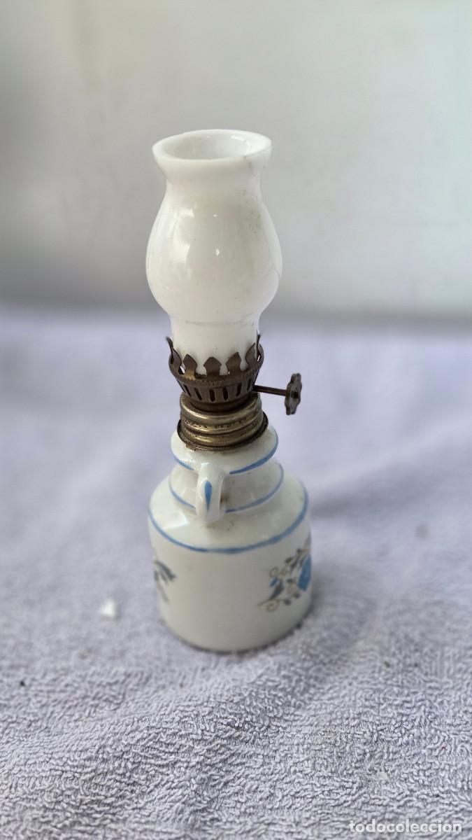Antig&uuml;edades: quinque de cristal coleccionable - Foto 2