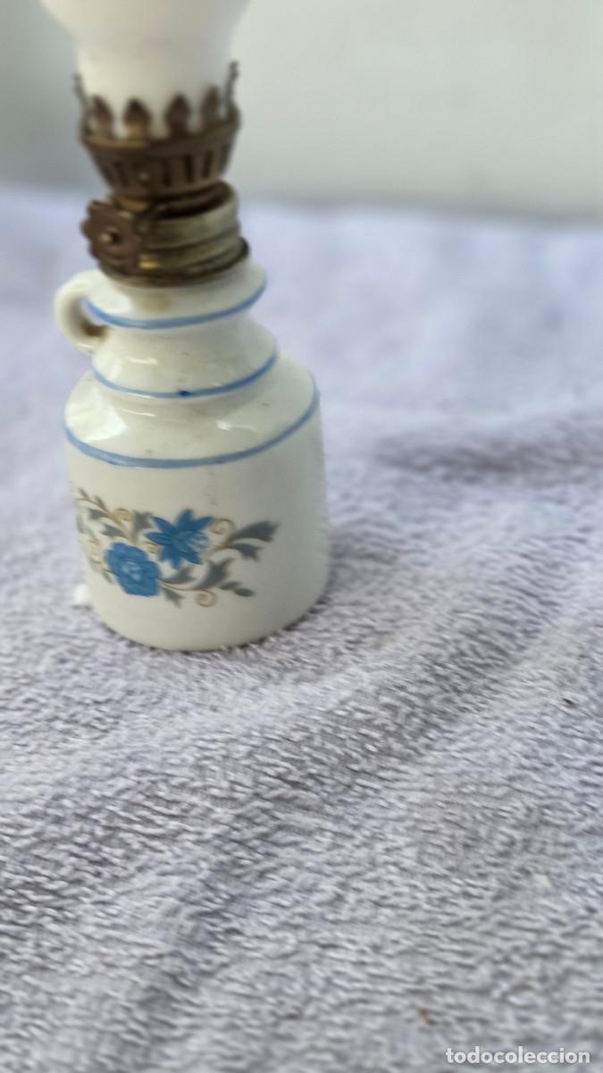 Antig&uuml;edades: quinque de cristal coleccionable - Foto 4