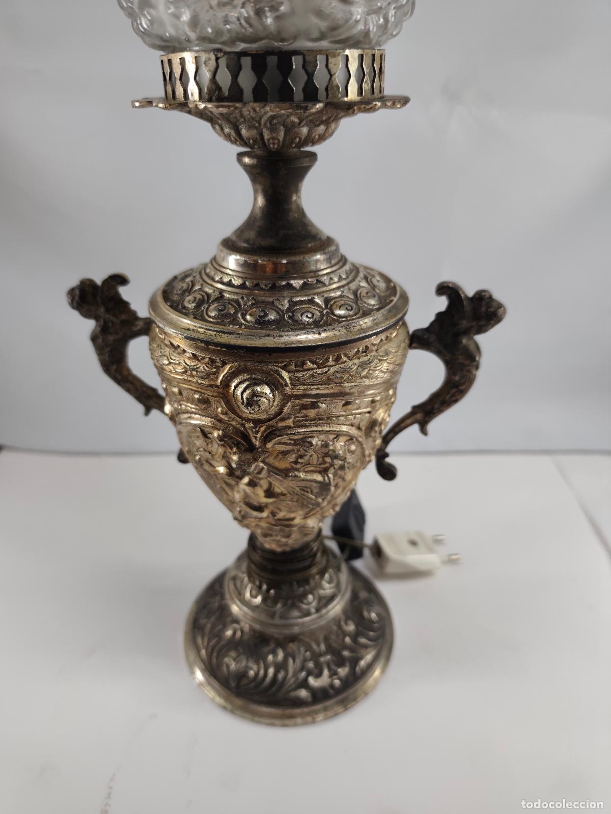 Antig&uuml;edades: quinque de calamina y cristal - Foto 2