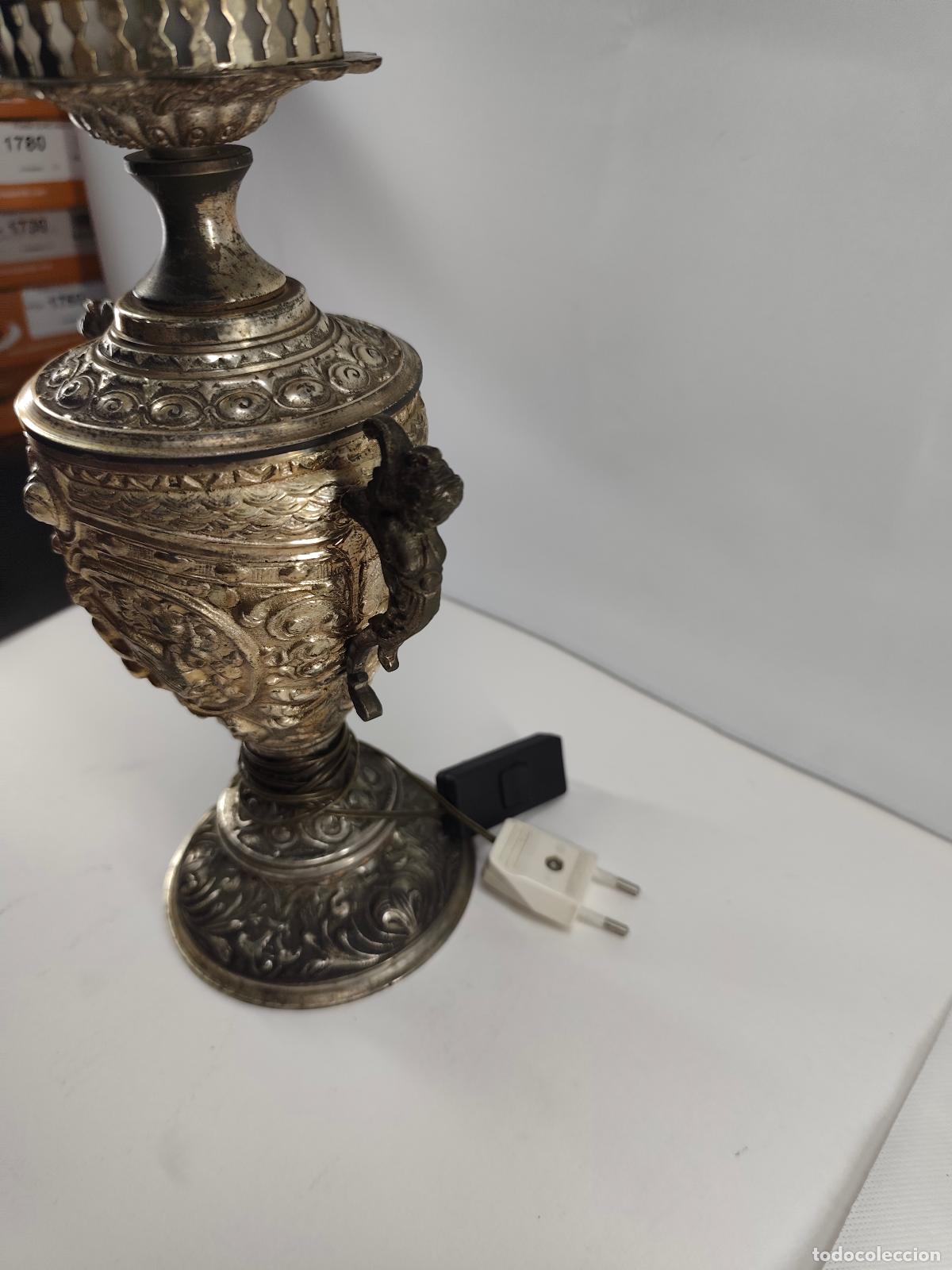 Antig&uuml;edades: quinque de calamina y cristal - Foto 3