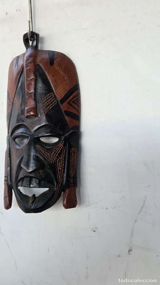 Antig&uuml;edades: mascara de arte africano - Foto 3