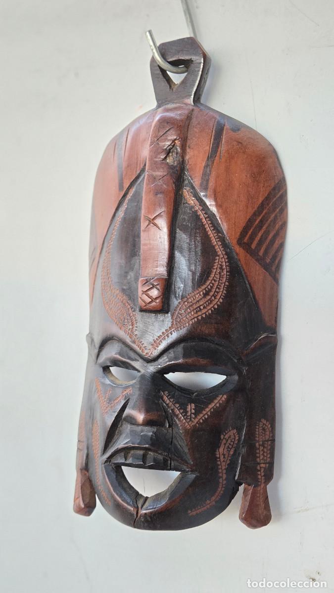 Antig&uuml;edades: mascara de arte africano - Foto 3