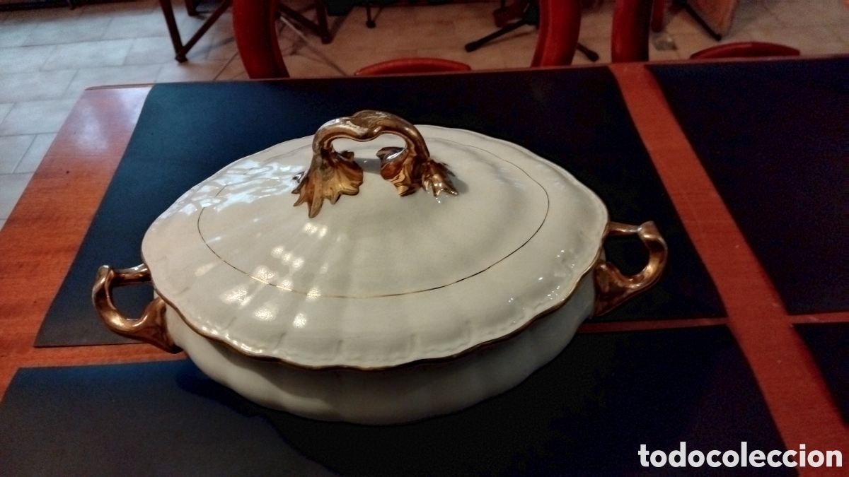 Antig&uuml;edades: SOPERA PORCELANA ANTIGUA