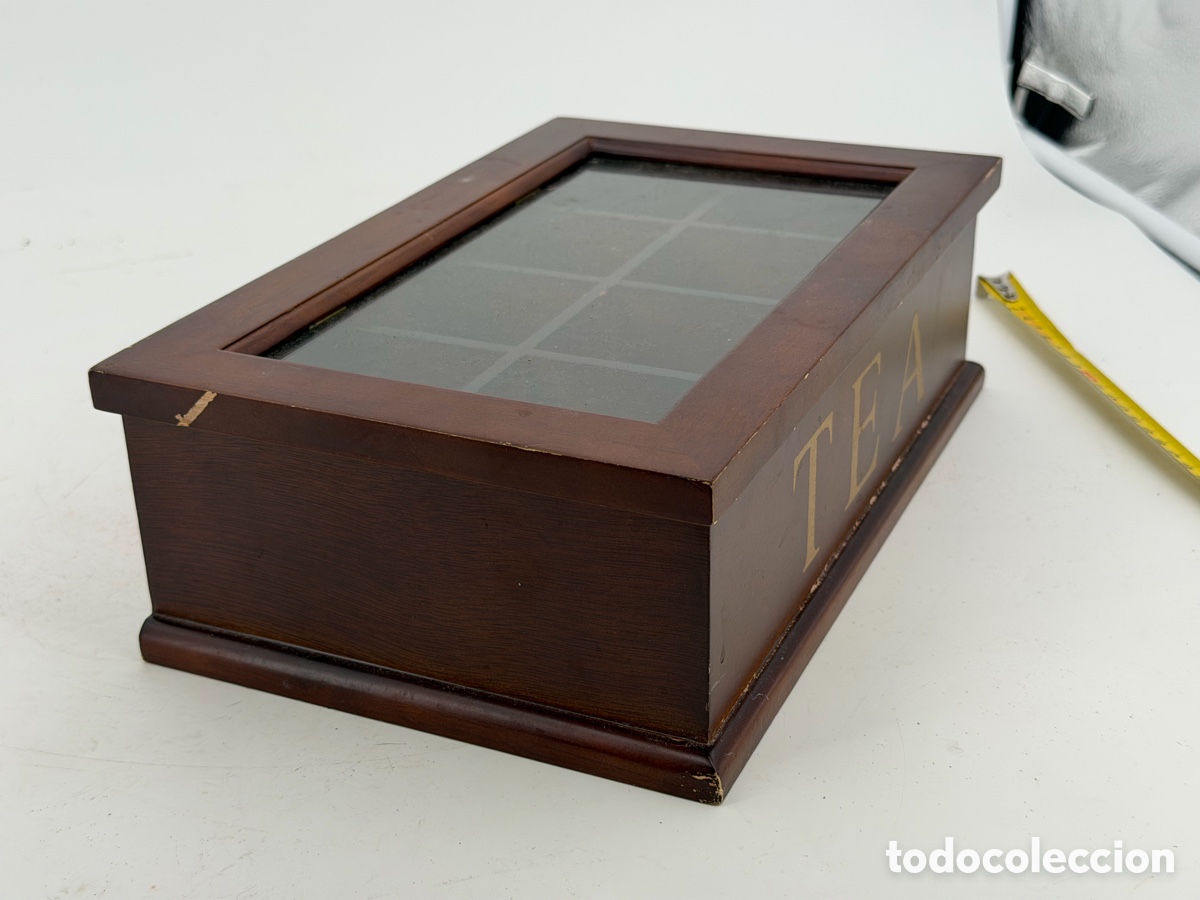 Antig&uuml;edades: Caja Expositora de T&eacute; - Foto 4
