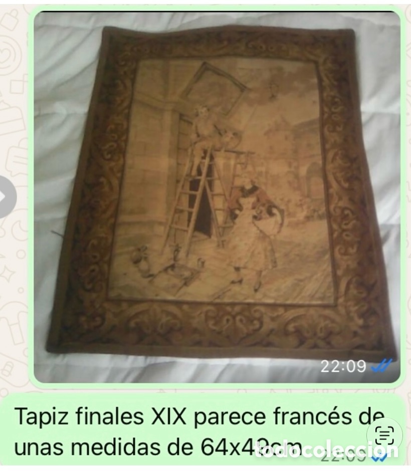 Antig&uuml;edades: Tapiz Frances antiguo