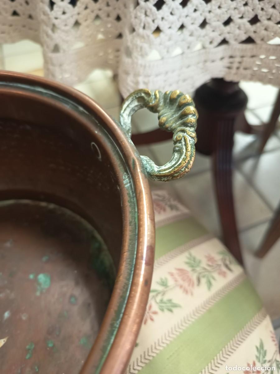 Antig&uuml;edades: Olla antigua de cobre - Foto 6