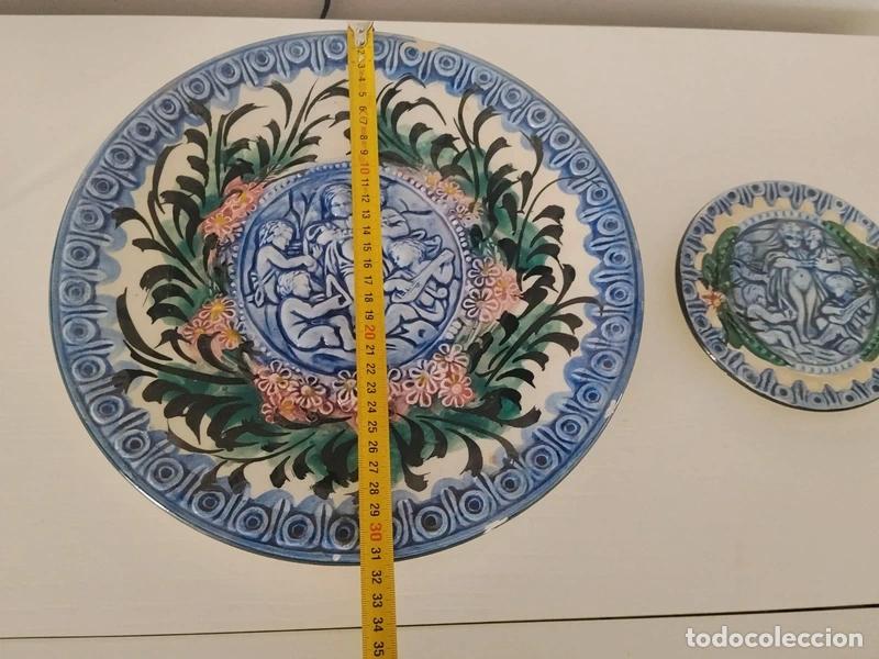 Antig&uuml;edades: LOTE DE PLATOS DECORATIVOS - Foto 2