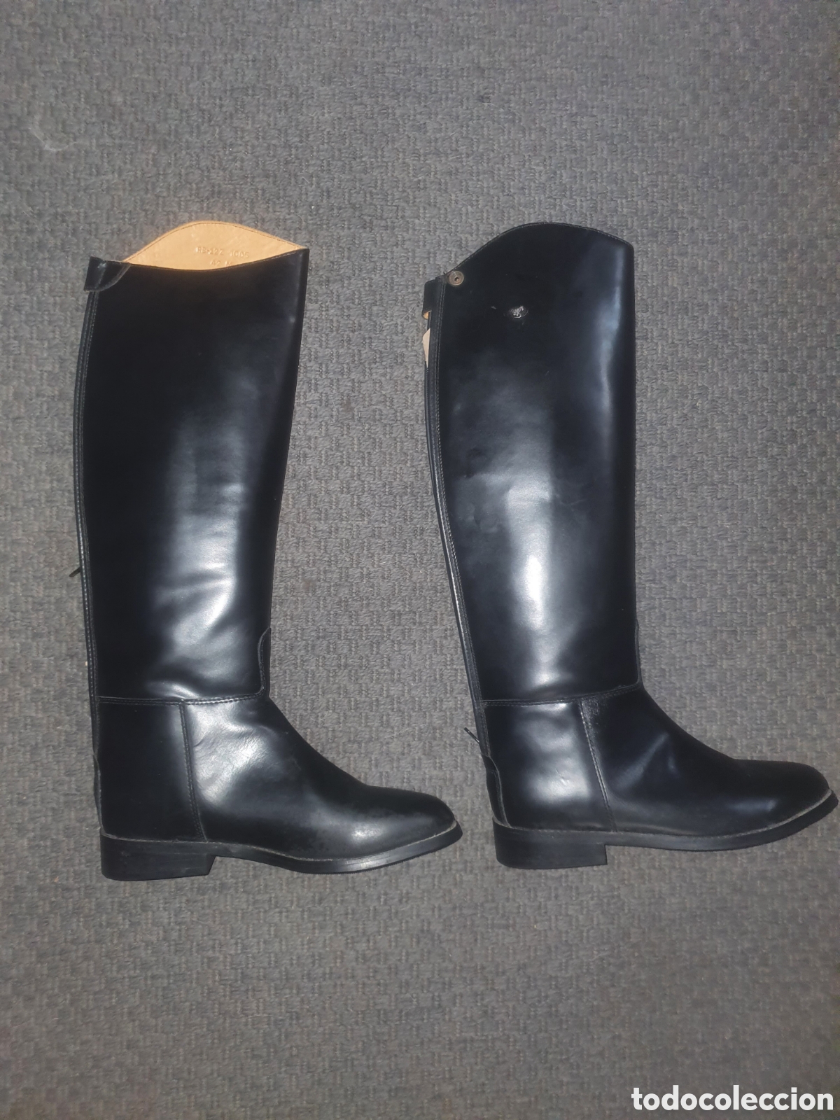 Antig&uuml;edades: Botas de montar cuero. - Foto 3