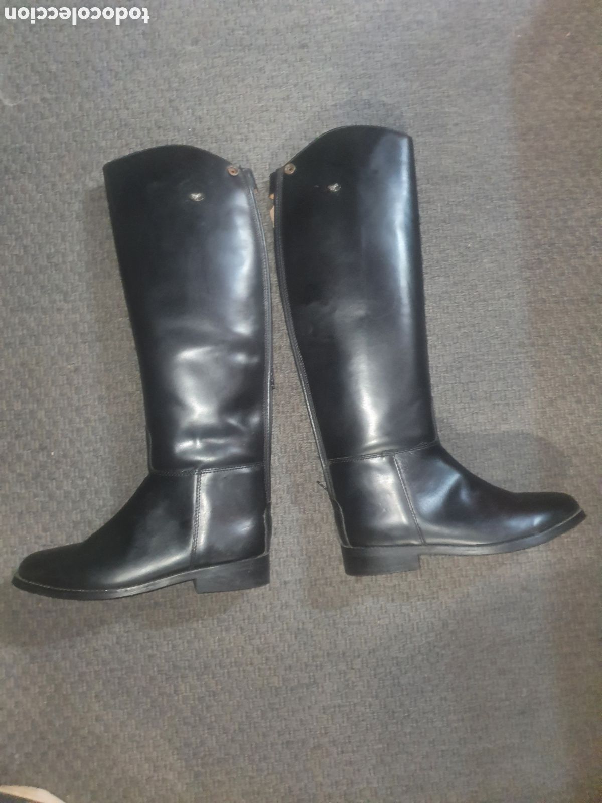 Antig&uuml;edades: Botas de montar cuero. - Foto 11