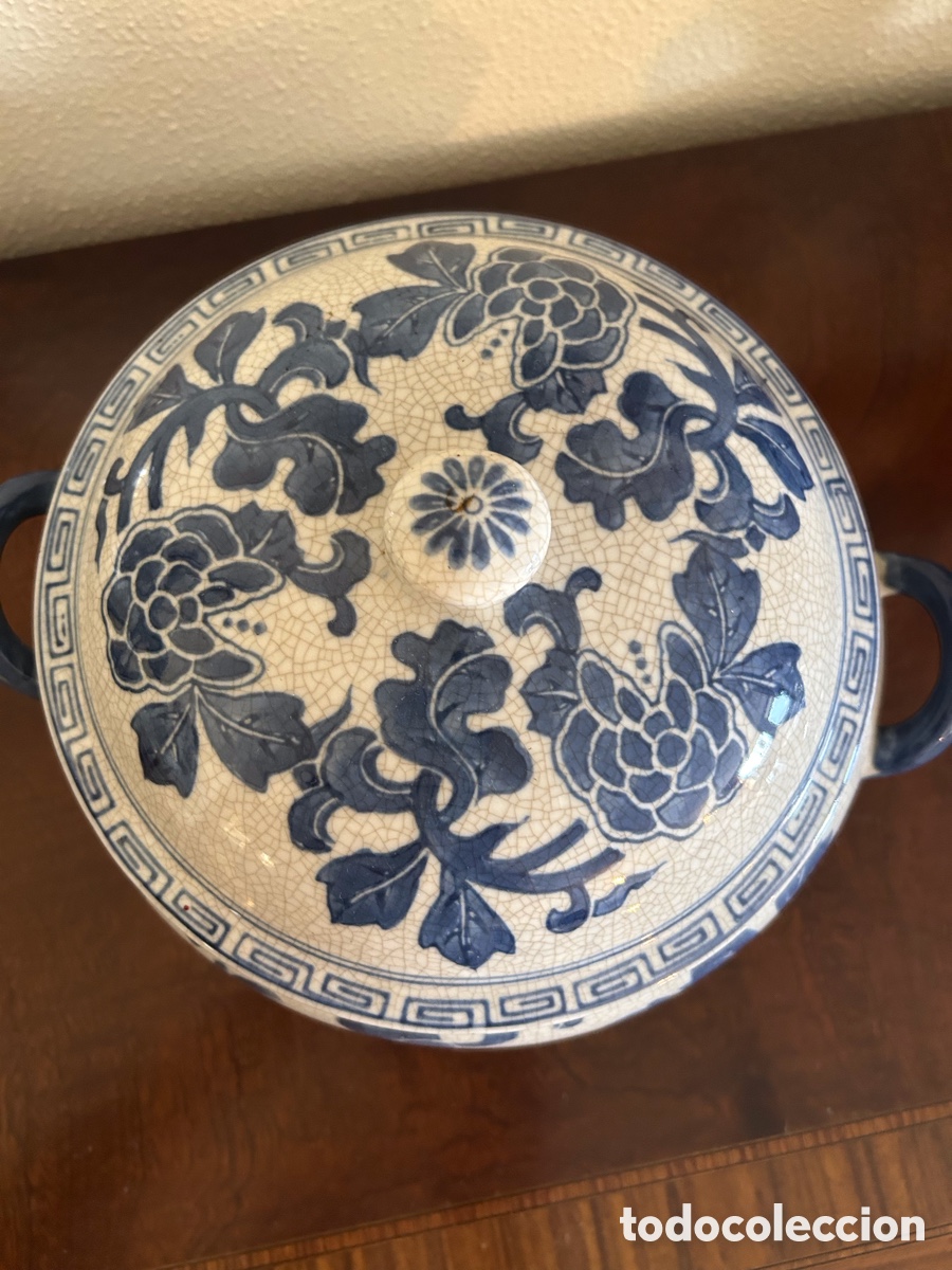 Antig&uuml;edades: Elegante sopera oriental - Foto 3