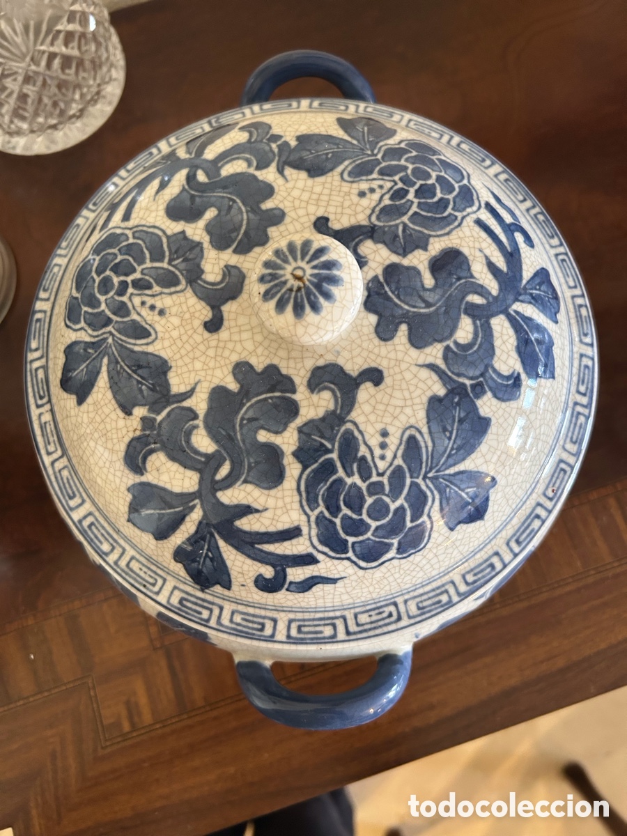 Antig&uuml;edades: Elegante sopera oriental